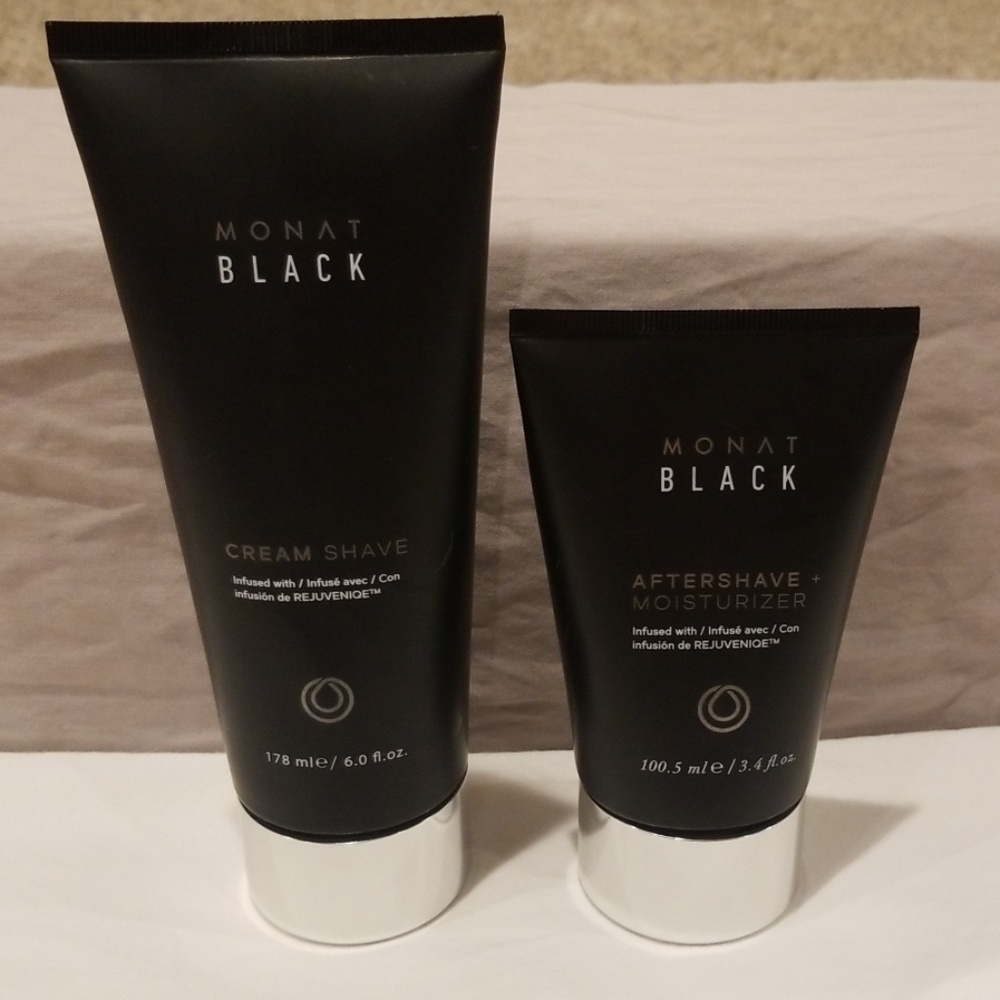 Monat Black Cream Shave and Aftershave Moisturizer